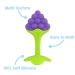 RaZbaby Infant & Baby Massager Teether Toy 3-Pack - Fruit-Shaped Multi-Texture Teethers | Soothes Sore Gums, BPA-Free Silicone, Hands-Free & Freezable | Safe for Babies 3M - Buy Online on GoSupps.com