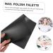 5pcs Nail Polish Palette - Color Mixing Plate for Nail Art & Makeup | Cosmetic Tool for Artists - Buy Online on GoSupps.com