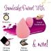 Makeup Sponges 2 Pc Set- Makeup Blender for Beauty Application Latex-Free Liquid and Dry Cosmetics Cream Powder Soft Highly Dense Large and Mini Travel Sponge from GK by BEHA Life (1 Pink) Pink 1 - Buy Online on GoSupps.com