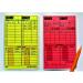 Soccer Referee Cards Set - Neon Bright Red/Yellow | Premier Write-on Kit - Buy Online on GoSupps.com