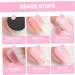 6pcs Dip Powder 6 couleurs en acrylique Nail tremper poudre non UV/lampe LED Kit de bricolage requis pour les d butants Salon de bricolage manucure - Buy Online on GoSupps.com
