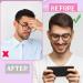 Jeffdad 10 Pairs Self-Adhesive Anti-Slip Nose Pads for Glasses - 3mm Thick Airbag Repair Set for Sunglasses & Reading Glasses - Black - Buy Online on GoSupps.com