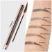 Waterproof Eyebrow Pencil Set - 5 Pcs Long Lasting Smudge Proof Eyeliner in Dark Brown - International Shipping Available - Buy Online on GoSupps.com