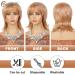 Rose Golden Blonde Pixie Cut Wig for Women - Shaggy Layered Mullet Rocker Style - Buy Online on GoSupps.com