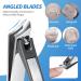 NiHome Heavy Duty Nail Clippers for Thick Hard Nails Set of 2 Wide Opening & Slanted Curved Blade Precision Ingrown Toenail Clippers Extended Anti-Slip Handles and Ultra Sharp Stainless-Steel Blades - Buy Online on GoSupps.com