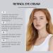  Yoelau Retinol eye cream for dark circles and puffiness Anti-aging moisturizing cream that reduces fine lines wrinkles and under-eye bags firming and illuminating serum (4) - Buy Online on GoSupps.com
