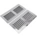 YaeMarine Stainless Steel 2-Pack 4-1/2" x 9" Stamped Louvered Vent Rectangular Boat Marine Yacht Vent Cover Hardware Fitting - Buy Online on GoSupps.com