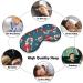 Christmas Sweets Sleep Mask for Men and Women | Adjustable Strap, Blocks Light for Night Travel and Nap | Eye Cover for Sleeping Blindfold - Buy Online on GoSupps.com