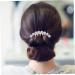 Housoutil Hair Side Comb Decorative Hair Combs Hair Combs for Women Accessories Bridal Hair Accessories Girl Vintage Hair Accessories Hair Pin Imitation Pearls Rhinestones Miss Hair Piece - Buy Online on GoSupps.com