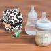 Duhe189014 Leopard Pacifier Bag - Protective & Clean Holder for 2 Pacifiers | Ideal Baby Bag Accessory for Trips & Strollers - Buy Online on GoSupps.com