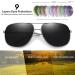 Joopin Polarised Sunglasses: Al-Mg Metal Frame Double Bridge Aviation Sunglasses - Buy Online on GoSupps.com