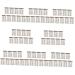 FRCOLOR 72 sheets Eyebrow Artificial Transfer Imitation Eyebrows Tattoos Transfers Stickers Hairlike False