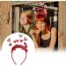 Buy Heart Headband Red 2PCS - Stylish Heart Headbands for Girls | International Shipping Available - Buy Online on GoSupps.com