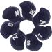 Morefaz Unisex Baseball Cap for Boys & Girls - Navy Blue Children s Hat with Alphabet AZ TM (L) | International Shipping Available - Buy Online on GoSupps.com
