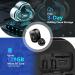 HOWIRAY Battery Operated Security Camera - 1080P Night Vision Motion Detection 2-Way Talk Wireless 2.4Ghz Cameras Outdoor I65 Waterproof Alarm for Home Garten Smallholding Black 2Pack Black - 2pcs - Buy Online on GoSupps.com