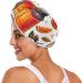 Buy Bright Orange Jam Hair Towel 2 Pack | Super Absorbent Quick Drying Turbans for Women & Girls - Buy Online on GoSupps.com