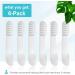 Buy Quip Toothbrush Replacement Heads - Light Gray 6-Pack for Adults | Fast International Shipping - Buy Online on GoSupps.com
