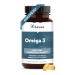 Vitavea Bien- tre - Om ga 3 - Huile de Poissons Sauvages Qualit Premium - Source d'EPA et DHA et Vitamine E - Bien- tre cardiovasculaire - 70 Capsules - 35 jours de cure - Fabriqu en France Nouveau - Om ga 3
