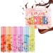 Roll Up Aoowu Glitter Lip Gloss - 6 Pack Colorless Roll-On Lip Glow Oil | Long-Lasting Moisturizing Lip Oil for Nourishing Glossy Lips - Buy Online on GoSupps.com