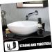 Shop Minkissy Metal Shaving Rack & Brush Holder Perfect Travel Shaving Tool Organizer - Buy Online on GoSupps.com