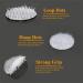 1200pcs Self Adhesive Dots - Sticky Back Hook and Loop Coins (0.59) for School, Office & Home - Arts & Crafts Mounting - Buy Online on GoSupps.com