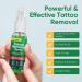 Tattoo Removal Spray - Natural Herbal Formula for Safe & Painless Removal of Body/Face Tattoos at Home - Buy Online on GoSupps.com