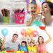 Cerlaza Tie Dye Temporary Tattoos - 100+ Styles | Colorful Body Art Stickers for Kids & Adults | Birthday Party Supplies & Decorations - Buy Online on GoSupps.com