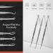 BEZOX Blackhead Remover Tools Pore Extractor Kit Set of 3 Stainless Pimple Popper Facial Tools with Metal Storage Case 3 pcs 1.0 - Buy Online on GoSupps.com