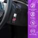 Premium Lip Balm Holder for Car | Space-Saving Anti-Lost & Heat-Resistant Chapstick Storage | Universal Fit Car Accessories - Buy Online on GoSupps.com
