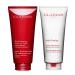 Clarins Extra-Firming Body Cream and Super Restorative for Abdomen & Waist Bundle | Anti Aging Body Cream | Visibly Firms and Tightens | All Skin Types