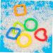 Shop Amosfun 140 Pcal Geometric Chain Buckle Sensory Rings - Durable Plastic Baby Links Toys for Stroller Car & Toddler Fun - International Shipping Available - Buy Online on GoSupps.com
