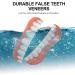 Eupsiiu 6 Pair False Teeth Veneers - Cosmetic Temporary Dentures for Bad Teeth | 12 Pieces for Men & Women - Buy Online on GoSupps.com