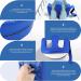 U-Shaped Patient Rotate Device - Multifunctional Care Tool for Paralyzed Patients - High Density PU Leather & Sponge - Removable with Straps - Buy Online on GoSupps.com