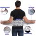 Back Bandage for Men & Women | Pain Relief Lumbar Support Belt with 4 Struts & Removable Cushions - XL (Waist: 115-140 cm) - Breathable & Active for Herniated Disc - Buy Online on GoSupps.com