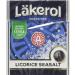 4 Boxes x 25g of L kerol Licorice Seasalt - Stevia - Original - Swedish - Sugar Free - Liquorice - Sea Salt - Pastilles - Lozenges - Drops - Dragees - Candies - Sweets