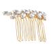 Mikinona Fashionable Diamond Hair Accessories Bridal Hair Clip Hair Comb Hair Accessories for Women Hair Accessory Decorative Hair Clip Sparkly Hair Accessories Bridal Hair Accessories