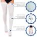 15-20 mmHg Thigh High Compression Stockings | Moderate Compression Socks for Comfort & Support (L) - Shop Internationally - Buy Online on GoSupps.com