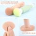 2 Sets Small Makeup Brush Set - Portable Travel Lip, Foundation, Blending, Powder & Mini Facial Cosmetic Brushes (Pink/Green) - Buy Online on GoSupps.com
