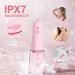 350mL Water Flosser - Cordless Dental Oral Irrigator with 6 Jet Tips 3 Modes USB Rechargeable IPX7 Waterproof - Perfect for Home & Travel (Pink - Buy Online on GoSupps.com
