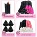 Nayyana 114 Pieces Disposable Makeup Applicators with Triangle Makeup Puffs Mascara Sticks Lip Applicators Eyeliner Brush Makeup Applicator Set for Makeup Artist Supplies - Buy Online on GoSupps.com