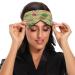 Sleep Mask Light Blocking Tropical Pineapple Skull - Soft Adjustable Eye Cover for Men & Women | Travel & Naps - Buy Online on GoSupps.com