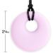 Stages Sensory Builder Circle Necklace (Pink) - Sensory & Oral Motor Stimulation, Teething, Calming & Focus - Buy Online on GoSupps.com