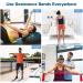 Buy Resistance Bands - 2m Professional Latex Elastic for Home & Gym | Upper & Lower Body Training Physical Therapy Yoga & Pilates - Yellow/Pink - Buy Online on GoSupps.com