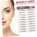 FOMIYES 48 Pcs Eyebrow Stickers Transfer Eyebrows Tool Imitation Eyebrow Sticker Eyebrow Trimming Cejas 3d - Buy Online on GoSupps.com