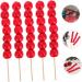 Warmhm 10 Pcs Simulated Candied Haws Snacks Fruit Toy Chinese New Year Party Favor Artificial Candy Sugar Coated Haws Toy Candied Preserved Haws Toys Foam Chinese Style Hawthorn Toddler - Buy Online on GoSupps.com