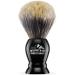 Rocky Mountain Barber Shaving Brush with Stand - 100% Best Badger Hair, Barber Grade, Black Handle, Oversized Bristle Head - Buy Online on GoSupps.com
