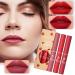 Long-Lived Lip Gloss Set - Waterproof Non-Stick Cup Liquid Lipstick in 3 Colors | Matte Moisturizing 1 ml Pack #02 - International Shipping Available - Buy Online on GoSupps.com