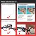 Cojwis 6 Pack Reading Glasses with Blue Light Filter - Spring Hinge UV Protection 3.50 Magnification - Stylish 6 Color Set for Men & Women - Buy Online on GoSupps.com