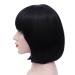 Mildiso Black Short Bob Wig - 12 Inch Synthetic Colorful Cosplay & Daily Wear Wig for Women - Natural Look Hair - Buy Online on GoSupps.com
