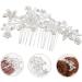 Ipetboom 1pc Alloy Rhinestone Hair Comb Crystal Flower Hair Side Comb Gothic Home Decor Hair Barrettes for Women Wedding Hair Clips Rhinestone Hair Side Comb Rhinestones Accessories Bride - Buy Online on GoSupps.com